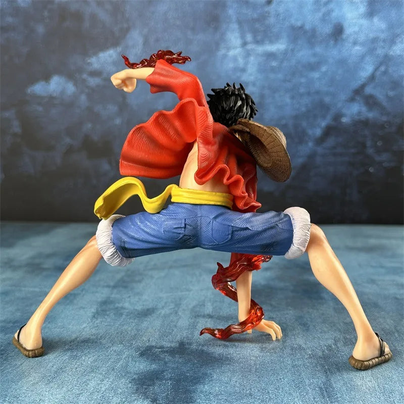 18cm One Piece Monkey D. Luffy Luffy Figures Battle Style Action Figures Anime Collection PVC Model Doll Toys Kid Birthday Gifts 18cm One Piece Monkey D. Luffy Luffy Figures Battle Style Action Figures Anime Collection PVC Model Doll Toys Kid Birthday Gifts